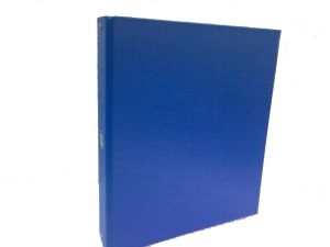 Carpeta con 3 aros forrada de fibra color