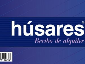Recibo de alquiler Husares 1903