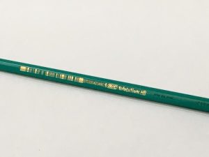 Lápiz negro Bic HB con goma