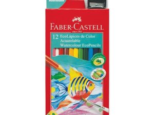 Lápices de color Faber Castell acuarelable x12