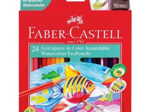 Lápices de color Faber Castell acuarelable x24