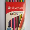 Lápices de color Skycolor x12
