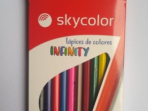 Lápices de color Skycolor x12