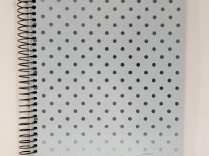 Cuaderno Ledesma lunares 16x21
