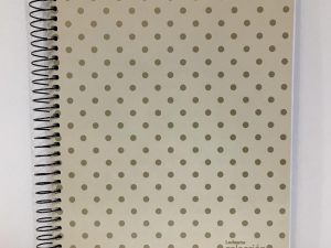 Cuaderno Ledesma lunares 16x21