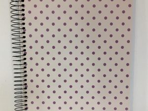 Cuaderno Ledesma lunares 16x21
