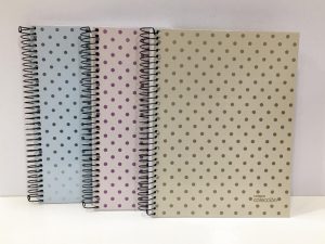 Cuaderno Ledesma lunares 16x21