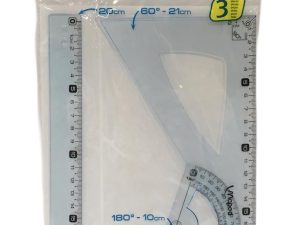 Set de geometria Maped x3 chico