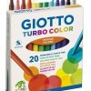 Marcadores Giotto turbo maxi x20