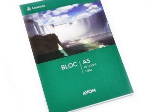 Block Lider esquela c/espiral cuadriculado