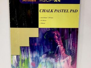 Block Artmate A4 Tiza Pastel 180grs