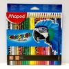 Lápices de colores Maped decorados x24
