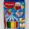 Lápices de colores Maped x12 Jumbo