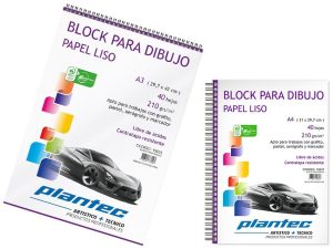 Block Plantec 35x50 210grs liso