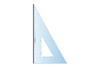 Escuadra Plantec 60º 35 cm