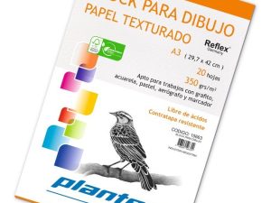 Block Plantec A4 350grs texturado