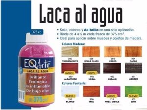 Laca al agua Eq 375cc