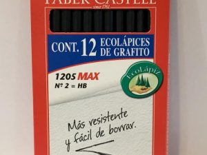 Lápiz negro Faber Castell HB x12