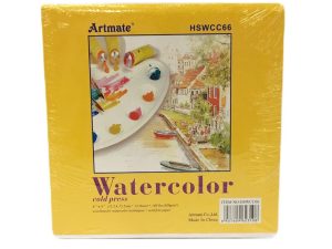 Block Artmate Acuarela 15x15 300grs