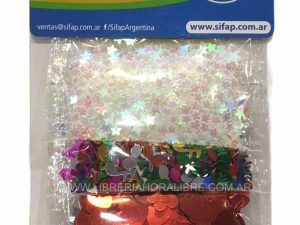 Brillantina Sifap con formas x5