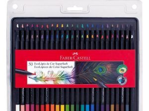 Lápices de color Faber Castell SuperSoft x50