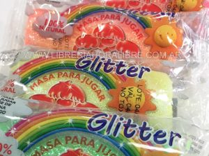Masa para modelar c/glitter Dido x1
