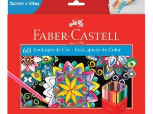 Lápices de color Faber Castell x60