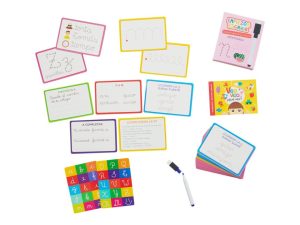 Cartas didácticas Barco de Papel con marcador