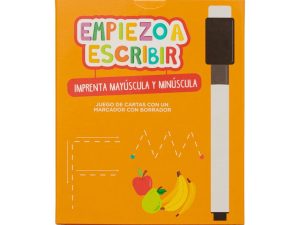 Cartas didácticas Barco de Papel con marcador