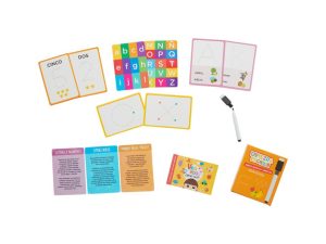 Cartas didácticas Barco de Papel con marcador