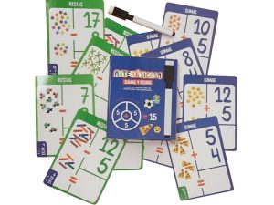 Cartas didácticas Barco de Papel con marcador