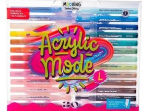 Marcadores Mooving Acrylic x30