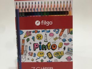 Lápices de colores Filgo x36