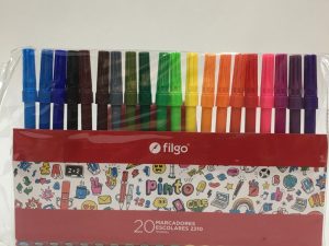 Marcador Filgo escolar x20