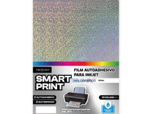 Film A4 autoadhesivo holográfico x10