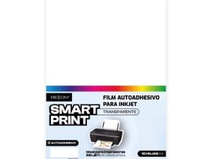 Film A4 autoadhesivo transparente x10
